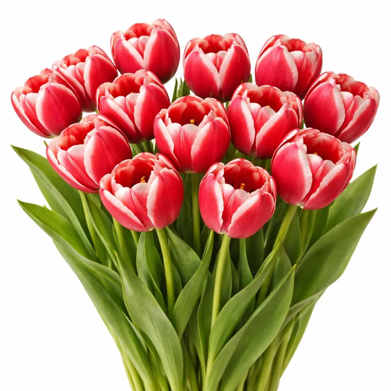 Фуддвор - Тюльпан красно-белый Спринг Брейк