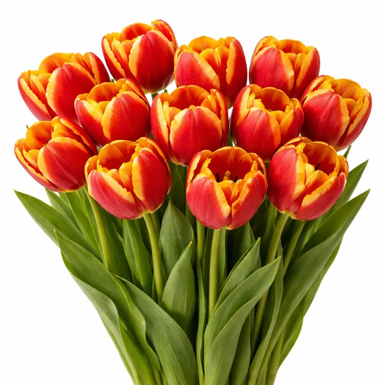 Фуддвор - Тюльпан красный с желтым ХВДМ